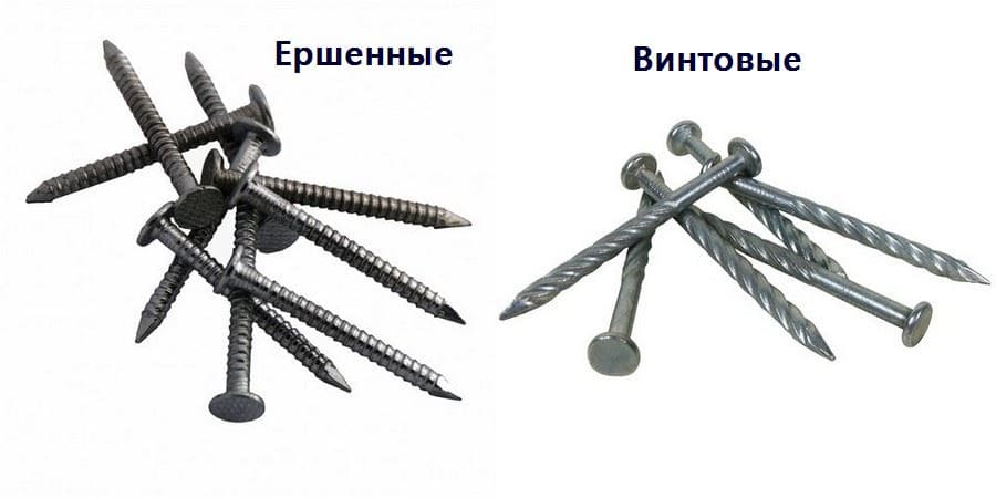 какие гвозди использовать
