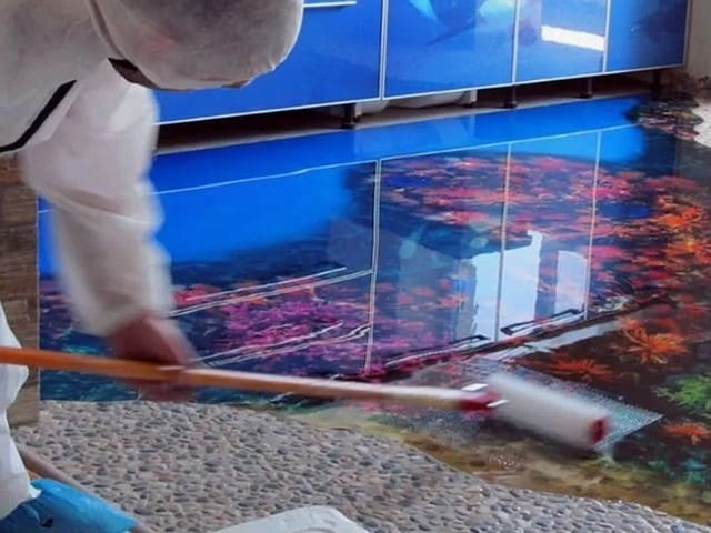 Двухкомпонентные полы