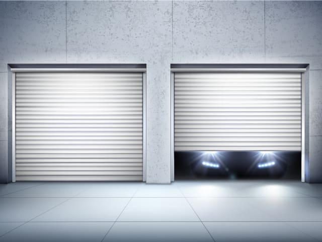 Рулонные гаражные ворота